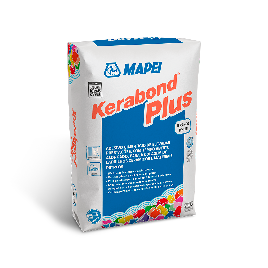 KERABOND PLUS E WHITE BOLSA 25 KG
