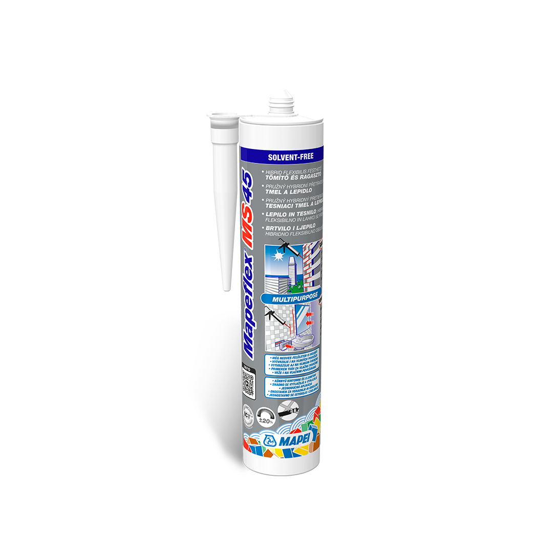 MAPEFLEX MS 45 WHITE BOXES 12 x 300 ml